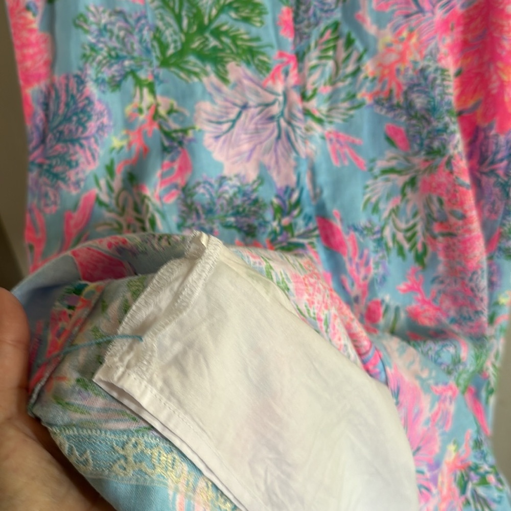 NWT 🌸 LILY PULITZER Linen Shift Dress - Picture 11 of 12